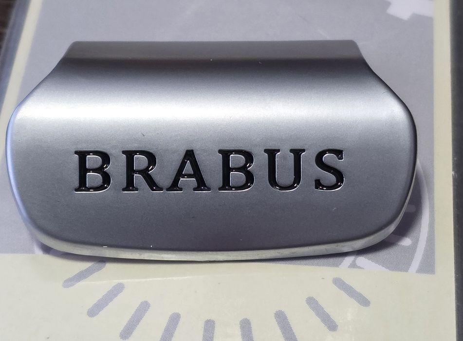 Емблема Брабус Brabus АМГ AMG за волан на Мерцедес CLS 218 E 212 C 204