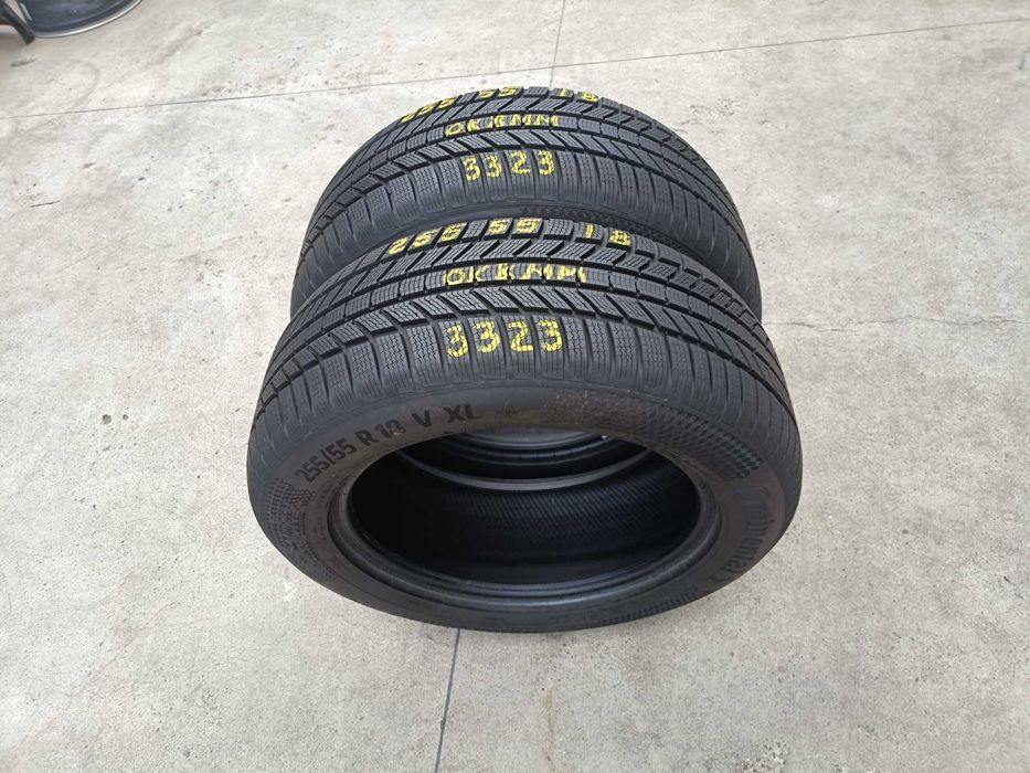 Doua anvelope iarna 255 55 18 Continental WinterContact TS 870P profil 8 mm