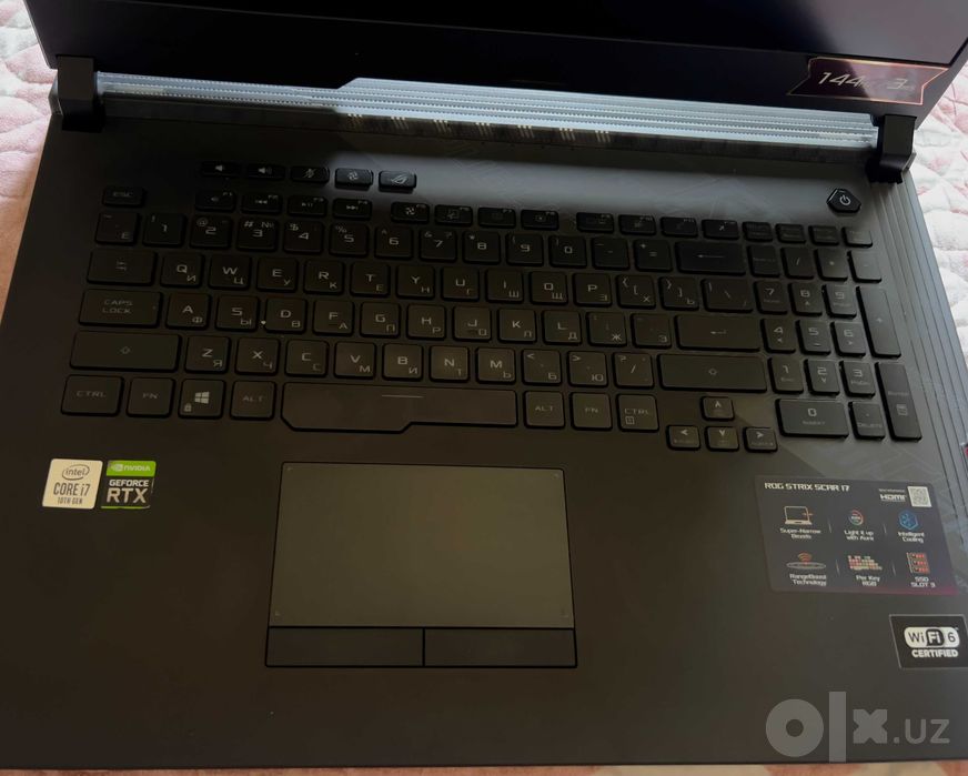 Продаётся ноутбук ASUS ROG STRIX SCAR 17