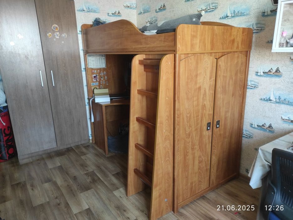 Кровать горка для подростков