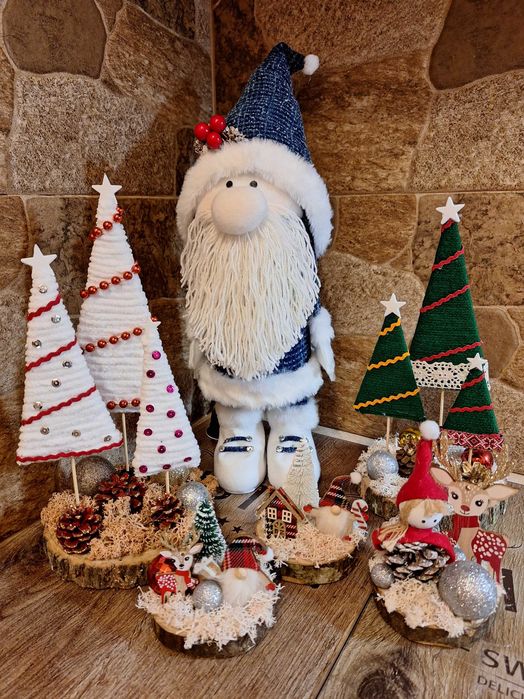 Коледни украси- ръчно направени