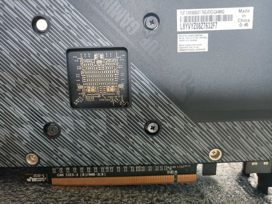 ASUS RX 5600 XT TUF EVO като нови!