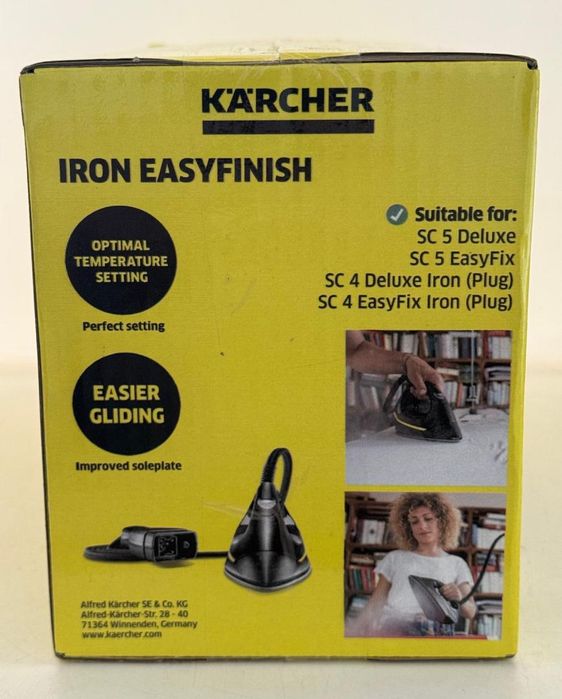 Fier de calcat cu presiune cu abur EasyFinish -A-