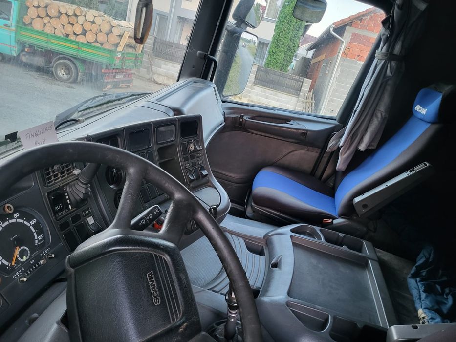 Vand camion Scania cu macara