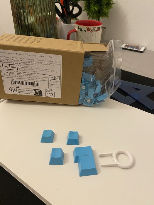 Keycaps Taste Bleumarin