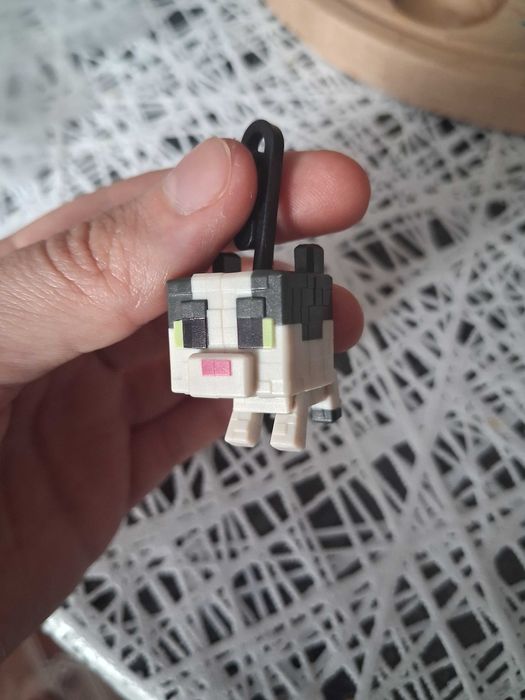 майнкрафт игрушка киндер кот kinder joy Minecraft