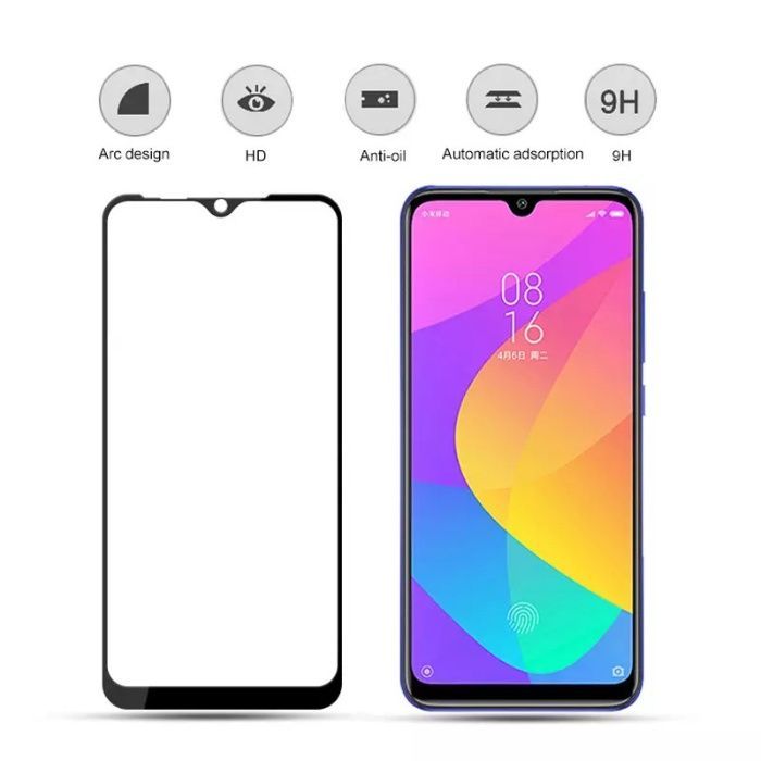 Folie sticla 20D FULL GLUE pt. Xiaomi Mi A3 , Redmi 9A, Mi 10T Lite 5G