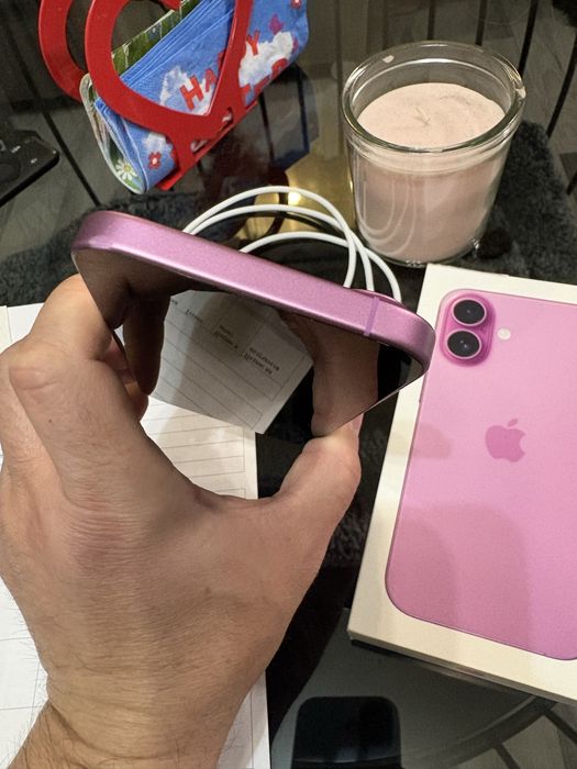 IPhone 16 Pink 128GB в гаранция