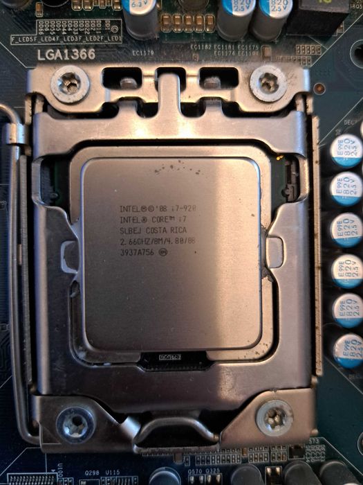 Дънна платка EX58-UD5 Socket1366 ATX, процесор I7 920 и RAM 16GB