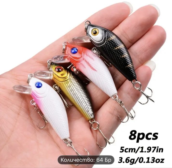 Премиум примамки , воблери , попери