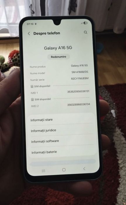 Vand sau Schimb Samsung Galaxy A16 5G