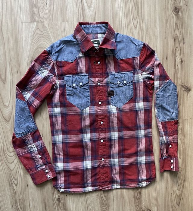 G-Star Raw Aero Cowboy Ripstop shirt/мъжка риза М
