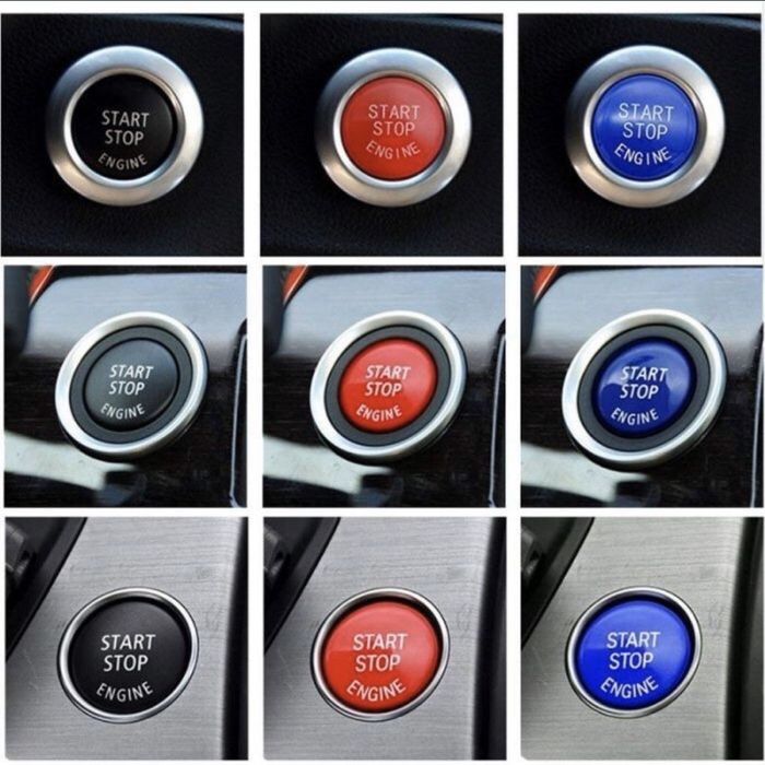 Buton/capac start stop BMW Seria 1 3 5 6 7 F10 F30 E87 E90 E60 X1 X6