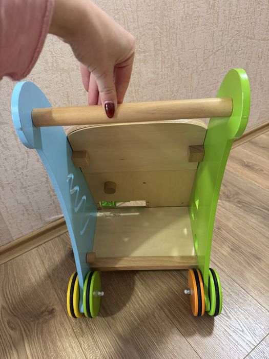 Дървена проходилка 6 в 1 Bigjigs