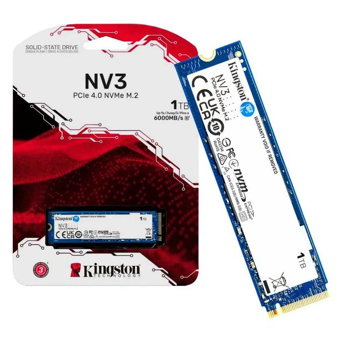 SSD Kingston NV3 1TB NVMe PCIe 4.0 M.2
