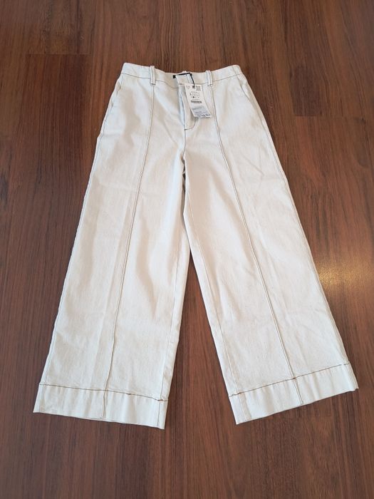 Pantaloni Culottes Zara mărime 36 noi cu etichetă