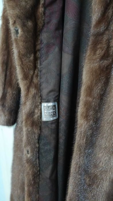 Palton de blana naturala 2 bucati