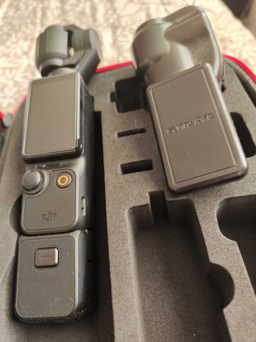 DJI Osmo Pocket 3 с много аксесоари и оставаща гаранция