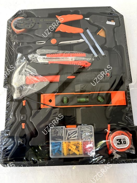 Бепул доставка ключ набор 180 персон в большом чемодане оригинал новый