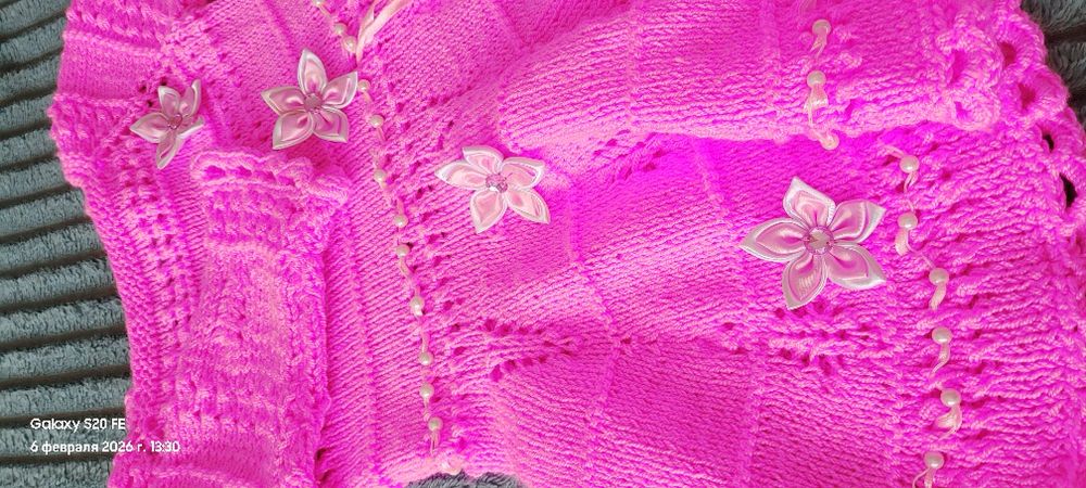 Платье ручной работы