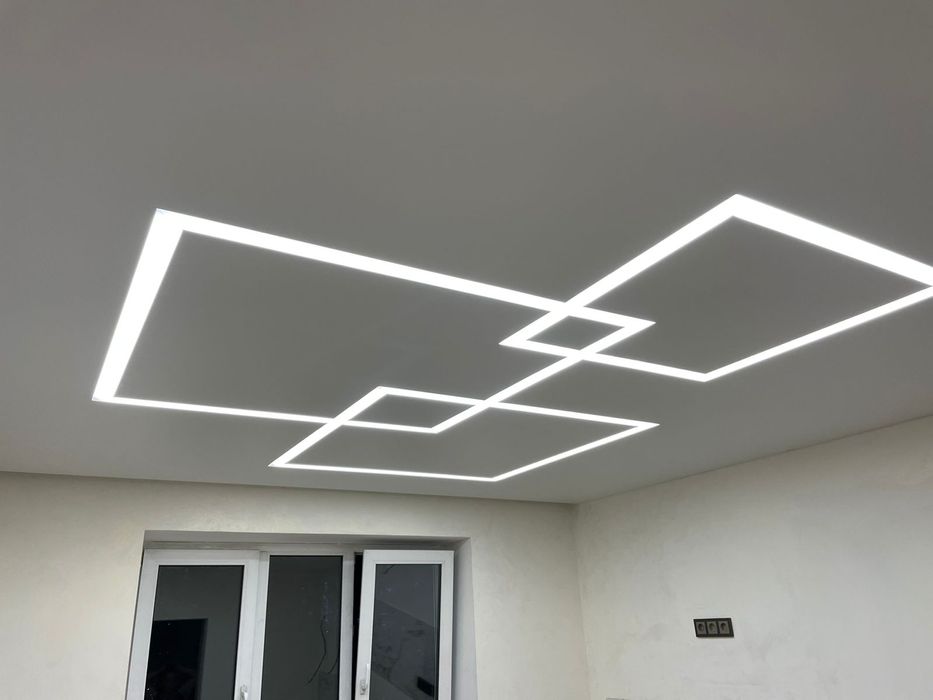 атяжные потолки от 1500