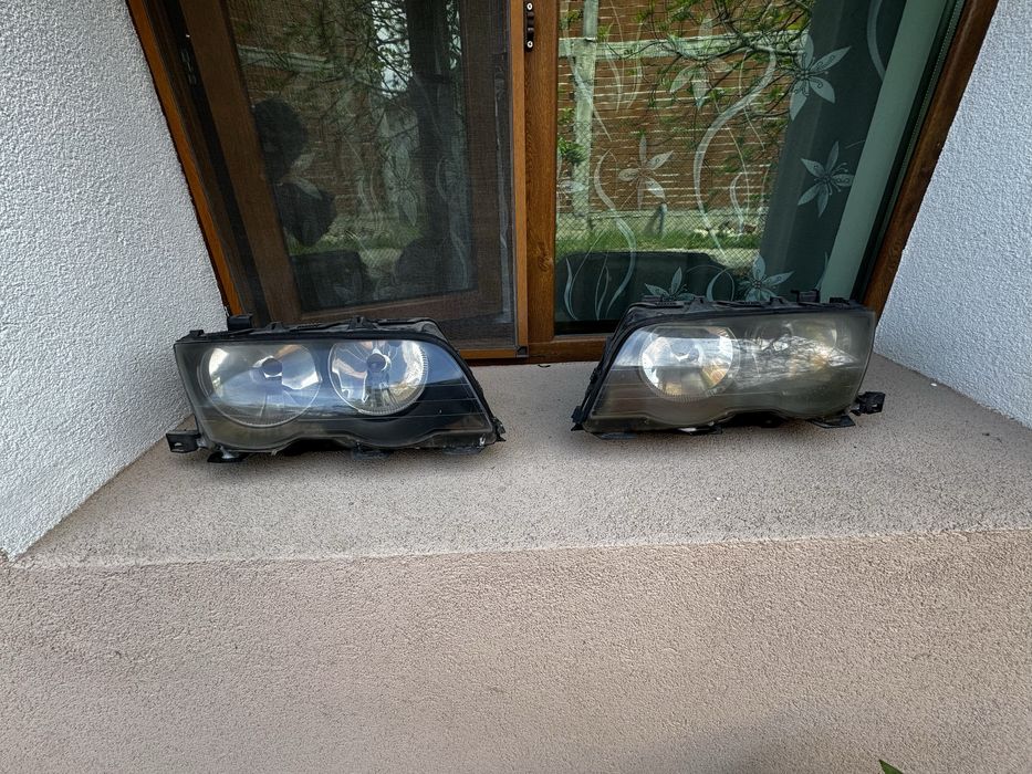 e46 фарове преди фейс