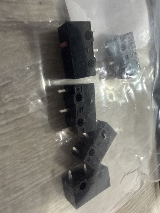 бесшумные переключательи для мыши huano kailh omron