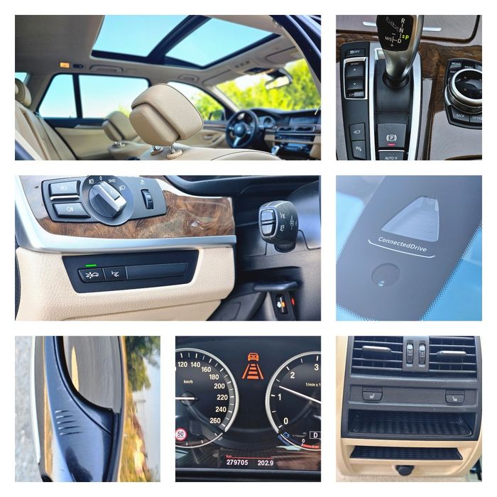 Bmw F11 2.0 Automat, Distronic/HeadUp/Panoramic/Camere360/SoftClose Uși /KeylessEntry Go/Webasto
