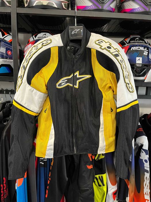 Текст.мото яке ALPINESTARS SMX-AIR,разм.S 48-50,протектори и подплата