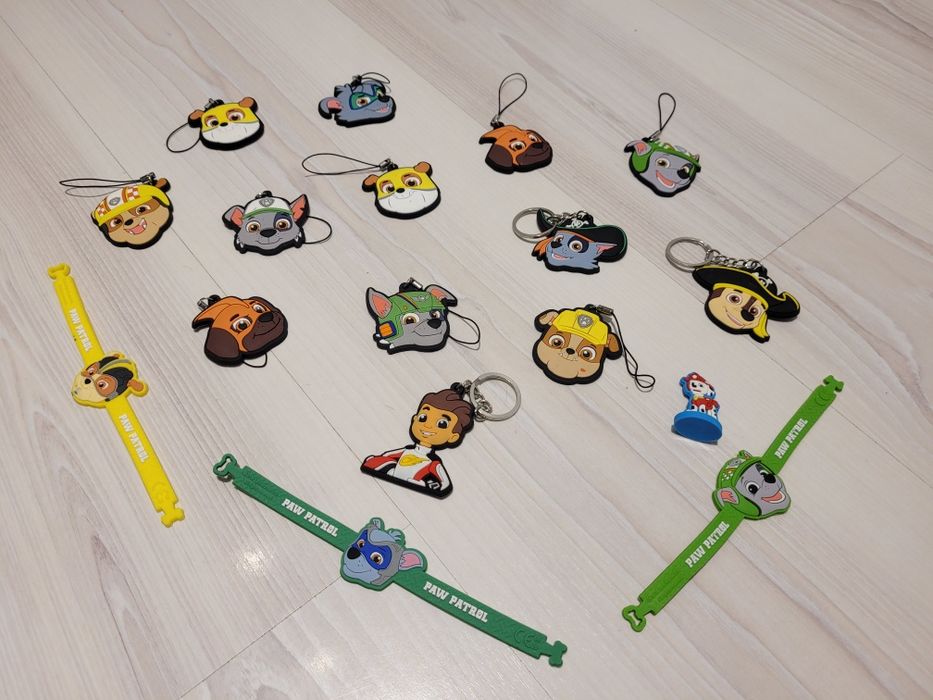 Brățări și brelocuri cu paw patrol