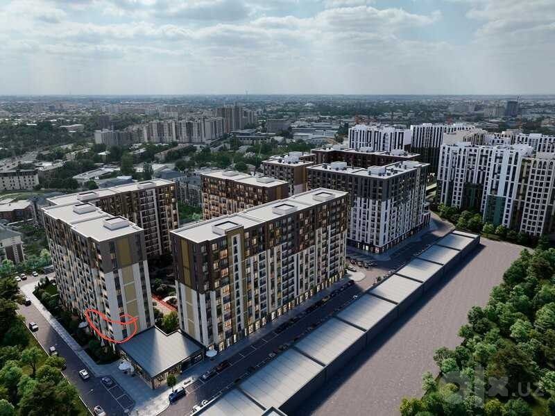 Срочно! Дешевле чем у застройщика. NRG Jomiy. 72.47. этаж 2.