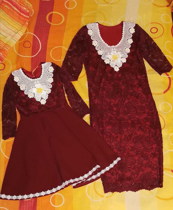 Set rochii familie mama fiica