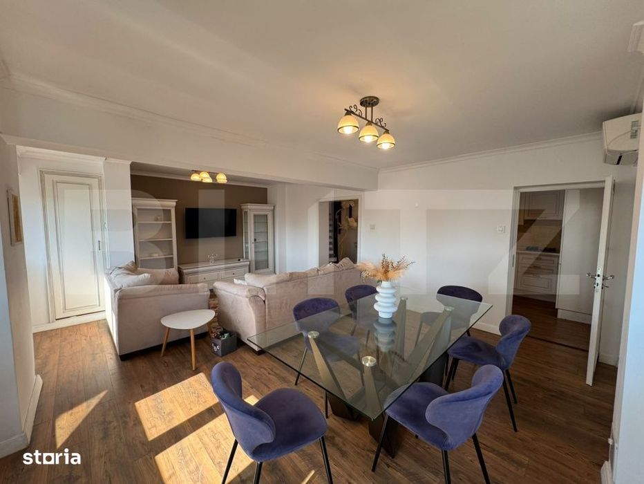 Apartament pe doua niveluri, 4 camere, 96.50 mp, zona Ultracentrala