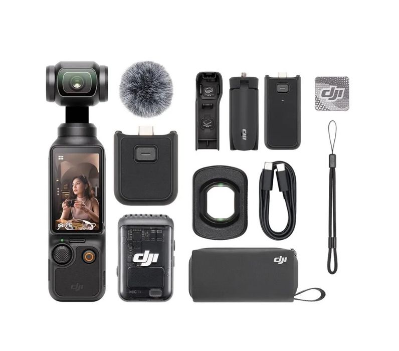 DJI Osmo Pocket 3 Creator Combo / Yangi Paket