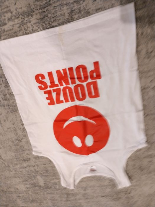 Бял потник с картинка от Франция