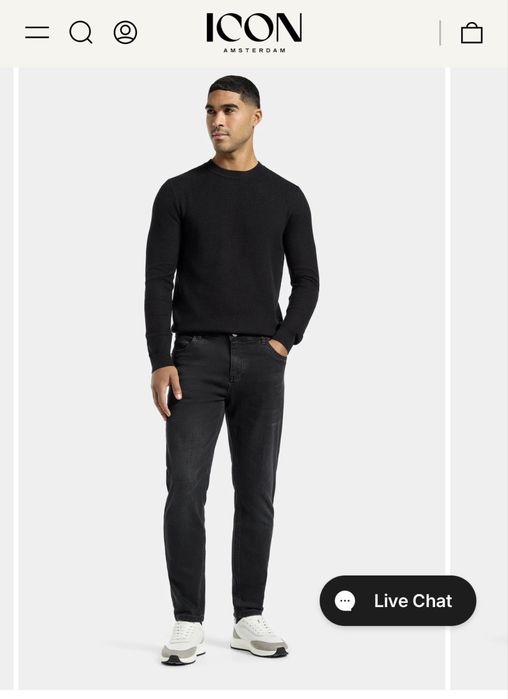 ICON Amsterdam мъжки дънки / Matteo Slim Jeans, чисто нови