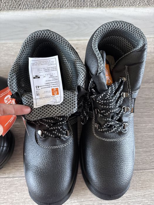 Рабочие ботинки Safety Jogger 42-43 размер, новые