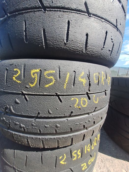 3 anvelope vara semislick 255/40r17 Nankang  2026 Montaj Gratuit