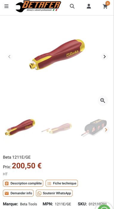 Surubelnita electrica Beta 1211E/GE