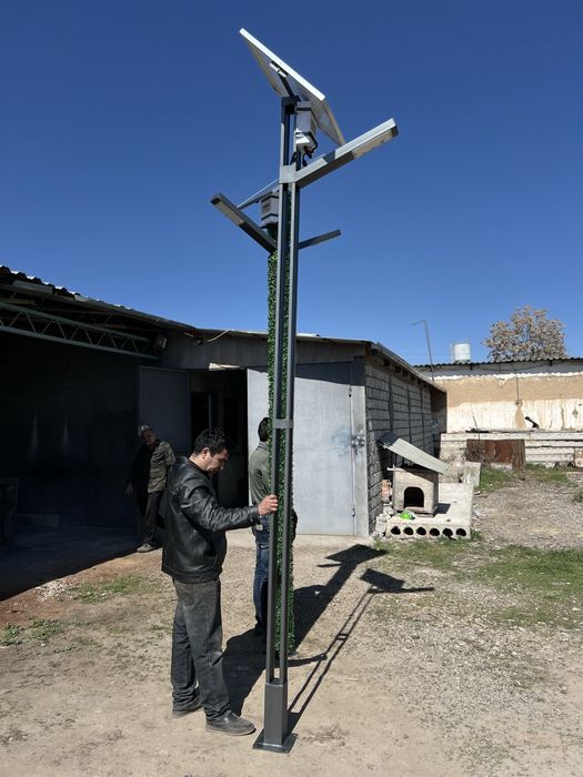 Светильник на солнечной батареи 3м- 50х50W