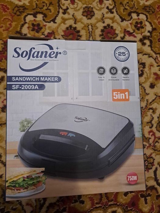 Мультипекарь 5 в 1 Sofaner