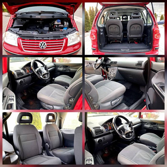 Volkswagen Sharan 7 locuri 1.9 tdi BVK  2007 euro 4