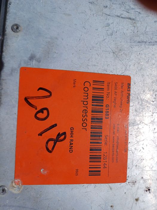 Compresor cimentruck silo 2018