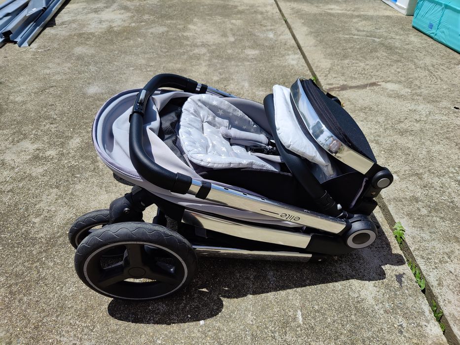 Комбинирана количка Chipolino Elite 3 в 1, графит