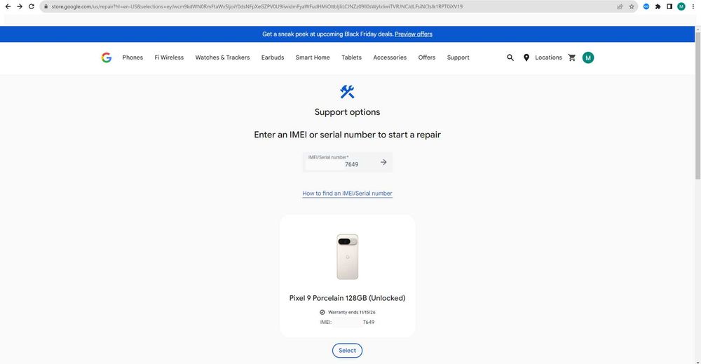 Google Pixel 9 12/128 GB