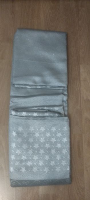 Fata de masa gri argintie, 150x275 cm