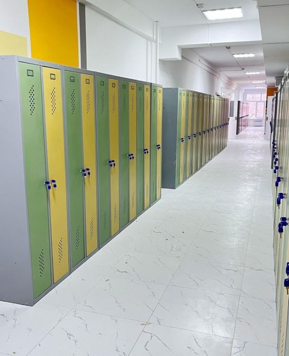 Шкафы для раздевалок металлические Практик