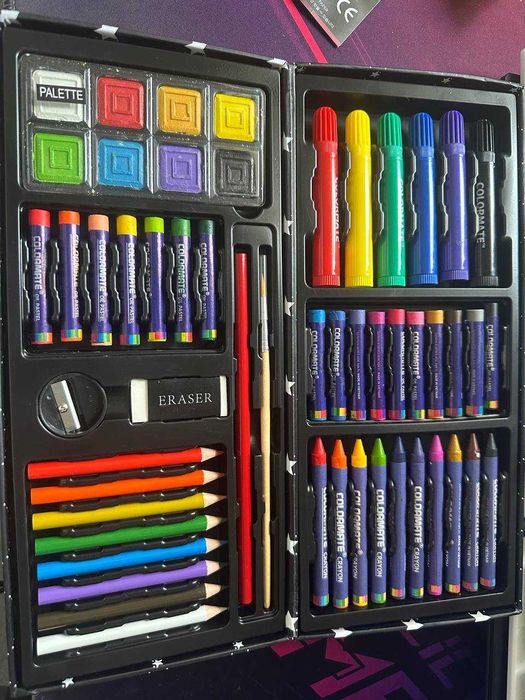 Dream art set (55 pieces) made in korea, набор для рисования,