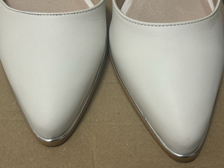Pantofi cu toc noi din piele Anna Field