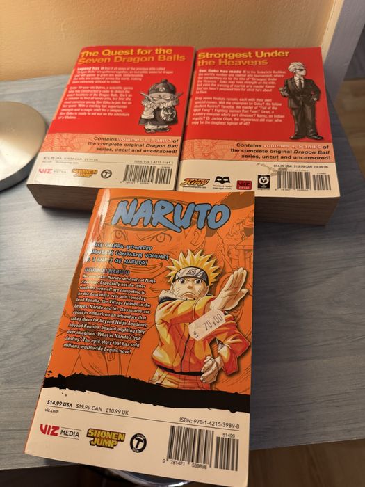 Manga Dragon Ball Naruto
